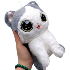 МЯГКАЯ ИГРУШКА "КОТ МИЛАШ" 20 СМ (СЕРЫЙ)