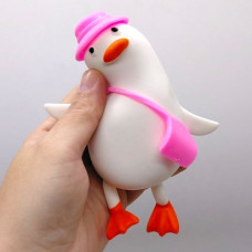 Игрушка антистресс "Happy Duck" (ЖЕЛТЫЙ)