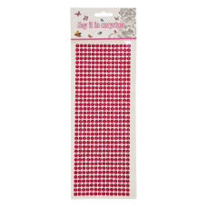 Наклейки декоративные XY-004(Ruby) на планшетке 504 шт