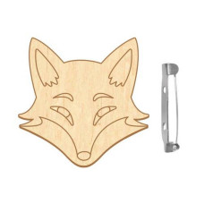 Заготовка броши для раскрашивания Заготовка броши для раскрашивания