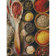 Алмазная мозаика без подрамника 