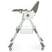 Стульчик для кормления M 6302 Gray складной, 5-ти точечные ремни