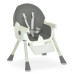 Стульчик для кормления M 6302 Gray складной, 5-ти точечные ремни