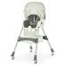 Стульчик для кормления M 6302 Gray складной, 5-ти точечные ремни
