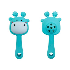 Силиконовый прорезыватель-погремушка 