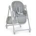 Детский стульчик для кормления CRYSTAL ME 1037 Nude Gray
