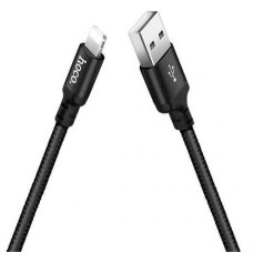 Кабель HOCO X14 iPhone5 Times speed 2м, чорний, 93732