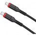 Кабель для зарядки HOCO X59 Type-C to Type-C Victory 60W data cable 1м Черный Кабель для зарядки HOCO X59 Type-C to Type-C Victory 60W data cable 1м Черный