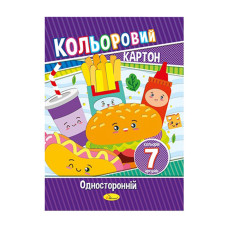 Набор цветного картона А4 АП-1101, 12 листов 230 г/м2 (Вид 1)