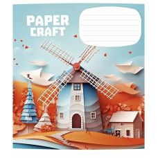 Тетрадь ученическая «Paper craft» 012-3354K-3 в клеточку, 12 листов