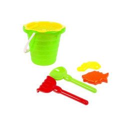 Песочный набор, средний (салатовый)
