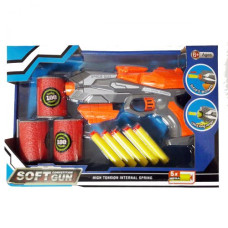 Игровой набор "Бластер Space Gun" с мягкими патронами и мишенями