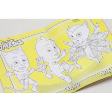 Раскраска с наклейками "PJ Masks" (укр)