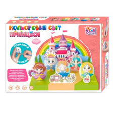 гр Кольоровий світ 42464 "4FUN Game Club", "Принцеси", 5 яєць, фарби, декор, в коробці