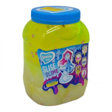 Слайм-антистресс "Lovin: Big slime", желтый+салатовый