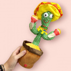 Интерактивная игрушка "Кактус" (украинские и английские песни)