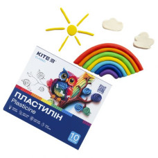 Пластилин, 10 цветов, 200 г. Kite Classic Пластилин, 10 цветов, 200 г. Kite Classic