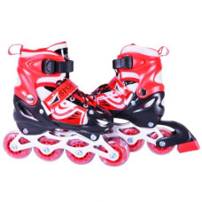 Роликові ковзан розмір S (30-33) колеса PVC (ЧЕРВОНІ)