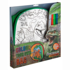 Dinosaur Expedition Рюкзак-раскраска с фломастерами