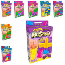 Набір креативної творчості "Кінетичний пісок "KidSand" коробка міні 200 г укр, ДТ-KП-03-25