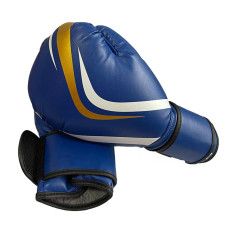 Перчатки боксерские Fight Gear Team Club NE-BOX-BF-10-BL, 10 oz, синий