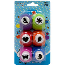 Набор фигурных дыроколов 315298 в наборе 6 штук Набор фигурных дыроколов 315298 в наборе 6 штук