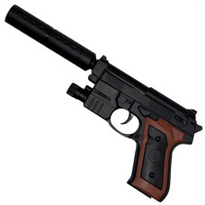 Детский игрушечный пистолет на пульках 238-3 со светом Детский игрушечный пистолет на пульках 238-3 со светом