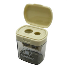 Точилка двойная для карандашей Acmeliae SP-001(Grey)