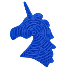 Детская развивающая доска для сенсорной активности 1798 силиконовые палочки (Голубой-1)