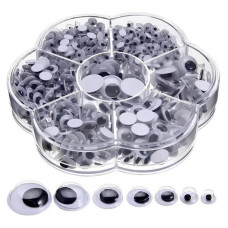 Декоративные глазки для творчества RESTEQ, разных размеров