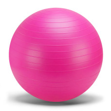 Мяч для фитнеса B7510(Pink) диаметр 75 см, 1000 грамм, в пакете
