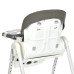 Стульчик для кормления M 5673 Gray, до 30 кг, серый