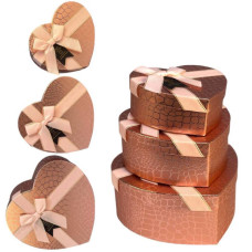 Набір подарункових коробок "Серця", MA25-833-1 Набір подарункових коробок "Серця", MA25-833-1