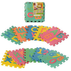 Детский коврик Мозаика Алфавит M 2736 на укр. языке Детский коврик Мозаика Алфавит M 2736 на укр. языке