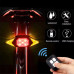 Велофонарь LY-6700 с указанием поворотов (red+yellow+blue), ЗУ microUSB, Li-Ion аккум., пульт управления