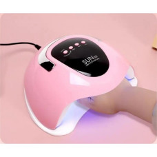 Лампа для маникюра с таймером 72Вт, от сети, SUN C6 / Лампа для ногтей / Сушилка для ногтей Розовая Лампа для маникюра с таймером 72Вт, от сети, SUN C6 / Лампа для ногтей / Сушилка для ногтей Розовая