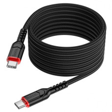 Кабель для зарядки HOCO X59 Type-C to Type-C Victory 60W data cable 2м Черный