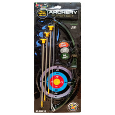 Игровой набор Лук и стрелы M 1396 на присосках, мишень Игровой набор Лук и стрелы M 1396 на присосках, мишень