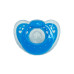 Детская пустышка силиконовая MGZ-0517(Blue) круглая