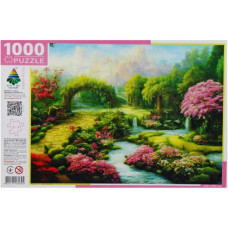 Пазлы "Заколдованный сад", 1000 элементов, 66 х 48 см