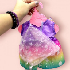 Одежда для пупсов и кукол, в пакете, Yala Baby – платье с короной Одежда для пупсов и кукол, в пакете, Yala Baby – платье с короной