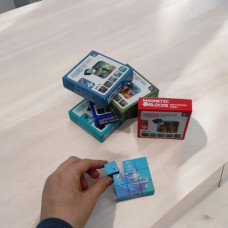 Магнитные кубики "Magnetic Blocks: Полиция", 9 штук, 6 изображений