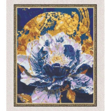 Алмазна мозаїка "Дивовижна квітка" 40х50 см