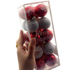 Новогодние украшения, 20 штук, шарики, D=5 см, в слюде Новогодние украшения, 20 штук, шарики, D=5 см, в слюде