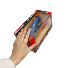 Машина мет. 1:24 "BMW M6 GT3", синий цвет, батар., мир., звук, откр.дверь, капот, багажник