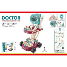 Набор врача 24 предмета, "Аппарат реанимации", свет, звук, в коробке