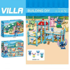 Домик герой, подсветка, 3 режима, 2 фигурки, собачка, в коробке