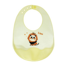 Детский силиконовый слюнявчик MGZ-0618-3 на застежке