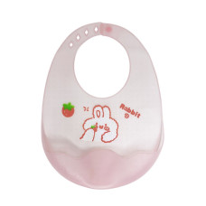 Детский силиконовый слюнявчик MGZ-0618-4 на застежке