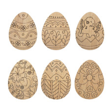Фигурка для раскрашивания “Пасхальное яйцо” DFE-6х9, 6,5х9 см